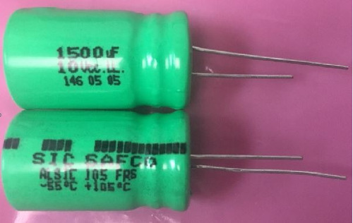 Capacitor Electrolitico 1500uf 10v Safco Alto Rendimiento