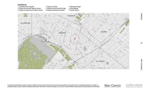 Imagen 2 de 23 de Colegiales Proyecto Unico ! 3 Ambientes Con Cochera