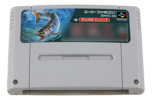 Sun Sport Fishing Keiryu Original Super Famicom Jap