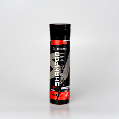 Shampoo Indicador 250ml - Fox For Men - 4 Unidades