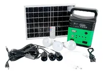 Comprar Sistema De Iluminaciòn Solar 10w 3 Focos Lion Tools