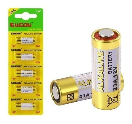 Pila Bateria 23a 12v Alcalina Blister De 5 Unidades