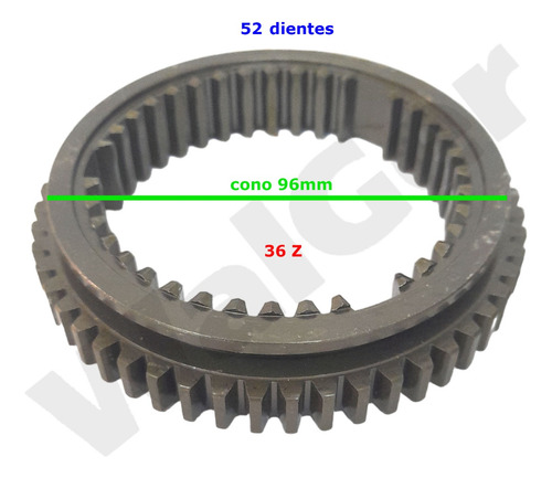 Engranaje Camisa Para Fiat 128 Europa 5v 1º Y 2º