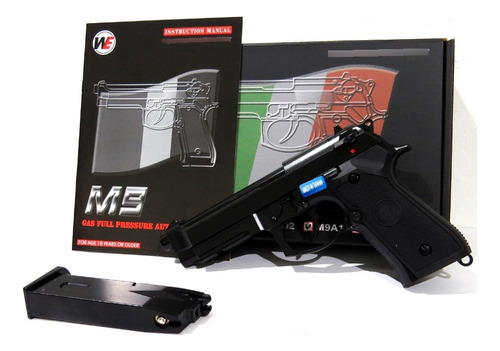 Pistola Airsoft M9a1 Full Metal We