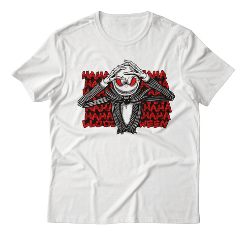 Polera Manga Corta - Jack Skellington