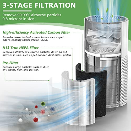 Filtro True Hepa Kilo, Compatible Con Afloia Kilo, Kilopro,