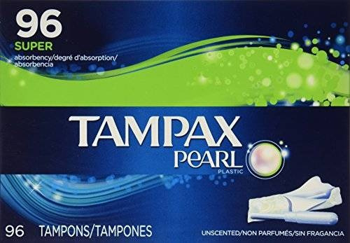 Tampax La Perla Sin Aroma Tampones Super Absorbentes 96 Coun