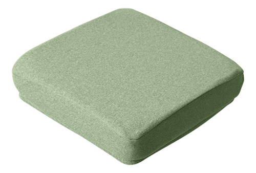 Taburete De Tocador De Color Sólido Funda Lavable Verde B