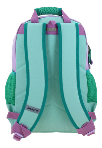 Kit Mochila Lapicera Lonchera Chenson Princesas Ariel Luriel Color Turquesa Pr70463-kc3 Escolar