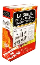 Comprar Recetario De Productos Industriales En Español