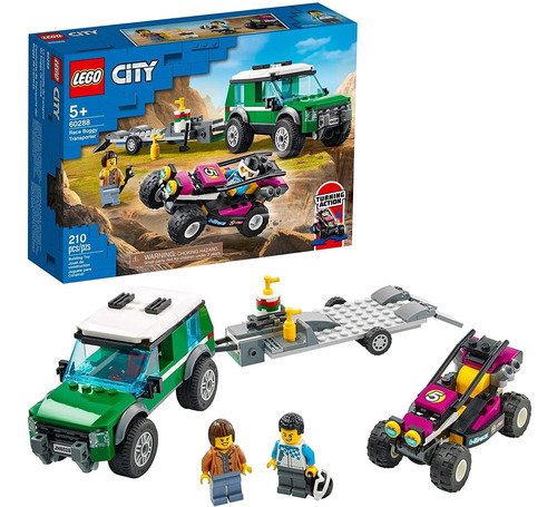 Lego City Race Buggy Transporter 60288 Building Kit; Fun ... 