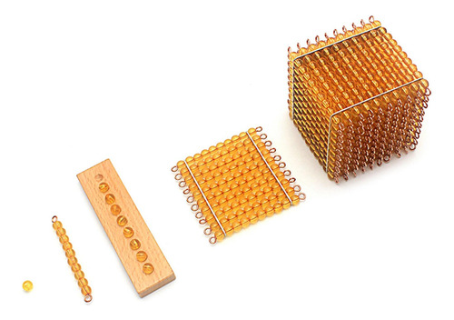 Material De Matemática De Contas, Brinquedos De Dourado