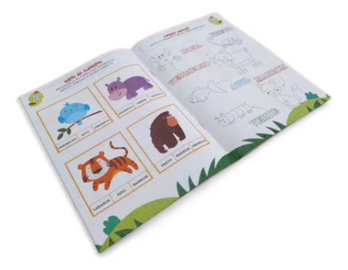 Livro Aprenda Brincando Com As Cores Capa Mole Editora On Line
