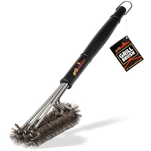 Grillaholics Grill Brush, # 1 Barbecue Grill Grilling Access