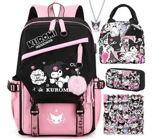 Bolsa Para Libros Escuela Secundaria Kuromi, 54 Unidades/set