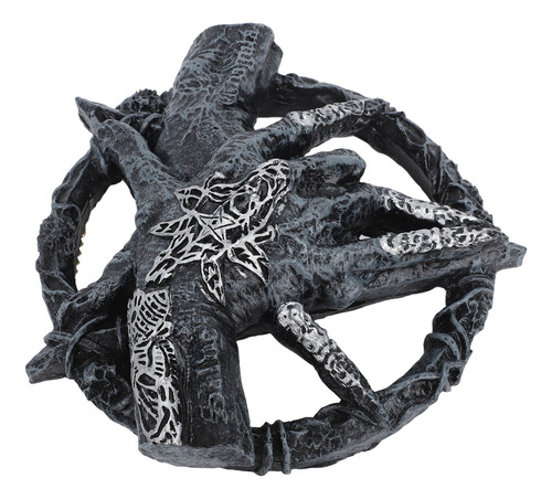 Decoración De Escultura De Mano De Diablo Finamente Pulida