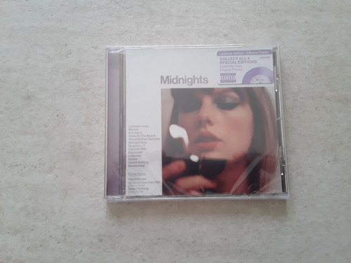 Taylor Swift - Midnights ( Lavender + 3 Bonus) - Cd / Kktus