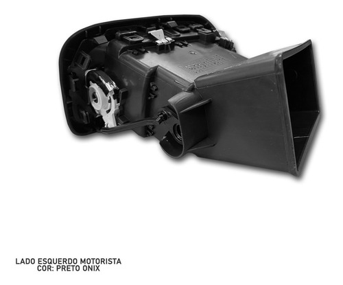 Difusor Ar Lateral Esquerdo Preto Fiat Toro Open Edition 19'