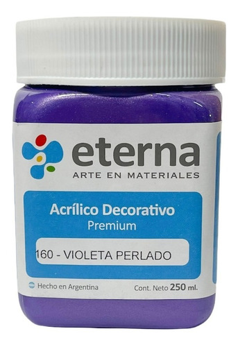 Acrilico Decorativo Eterna Perlado 250 Ml