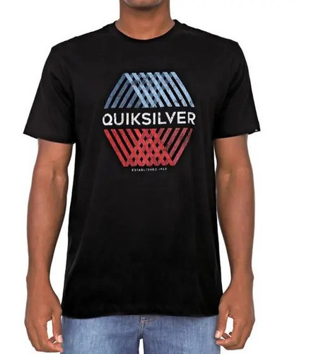 Camiseta Quiksilver Mc Multi Hex Tn