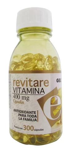 Vitamina E 400 Mg  Revitare 300 Caps