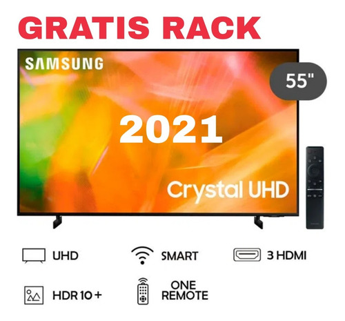 Imagen 1 de 7 de Tv 55 Samsung Smart Uhd 4k Nuevo Modelo