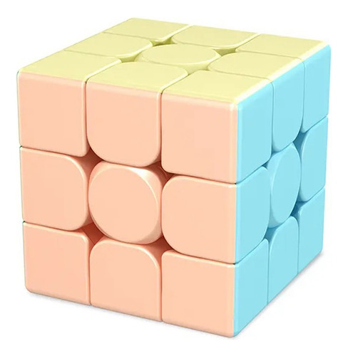 Cubo Rubik Moyu Meilong 3 X 3 Macaron Pastel Magico 3x3x3