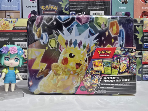 Pokemon Tcg Collector Chest Lonchera Pikachu 2024 Surging Spark Inglés