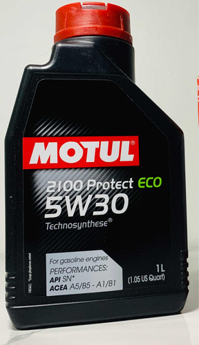 Aceite Motul 5w30 Semisintetico Eco Envase De 1 Lts