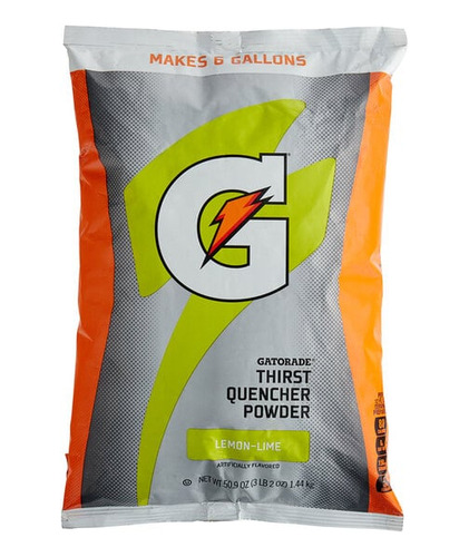 Gatorade Sabor Lima-limon Bolsa 1.44kg