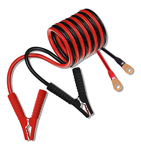 Cable Inversor Bateria Pie Ft Negro Rojo Modelo No: