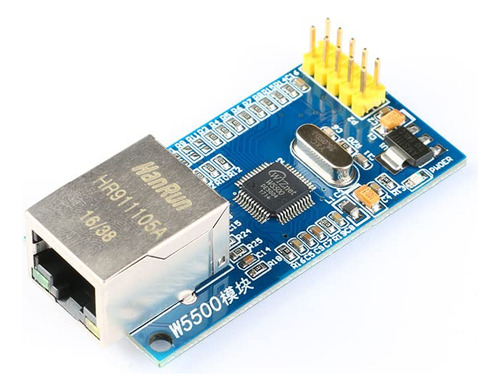 Módulo De Red Ethernet Jessinie W5500, Interfaz Spi Fu, 2 Pi