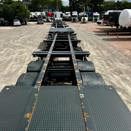 Carreta Porta Container Bitrenzão 30 Mts 12 Pinos -2024/2025