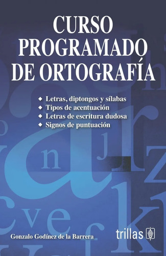 Curso Programado De Ortografía Envío Gratis! Trillas