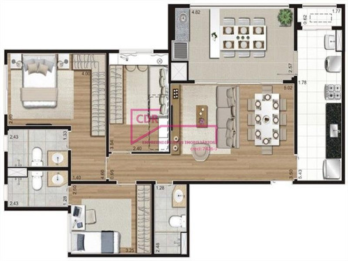 Imagem 19 de 30 de Apartamento Brás São Paulo/sp - 1743