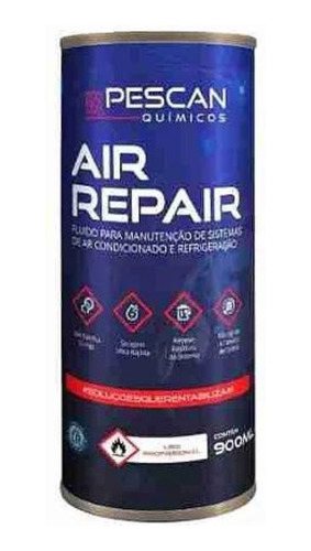 Limpeza Sistema Refrigeração Air Repair Lata 900ml Pescan 