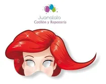 Comprar Antifaces Mascaras Sirenita X 8 U Personaje Cotillon
