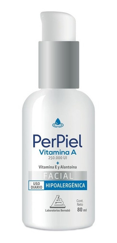 Perpiel Vitamina A Emulsión Facial Hipoalergénica X 80 Ml