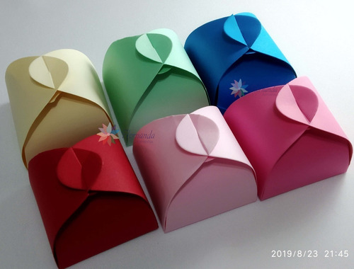 120 Caixinhas Para Bem Casado Em Papel Sem Laço