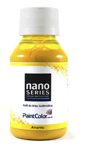 Tinta Sublimatica Amarela Nano Series 100ml