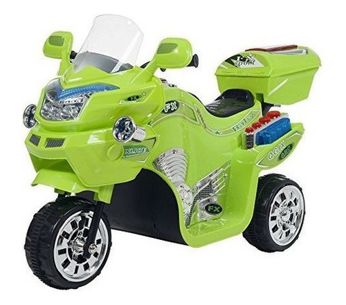 Moto Electrica Lil Rider De 3 Ruedas Con Bateria Recargable