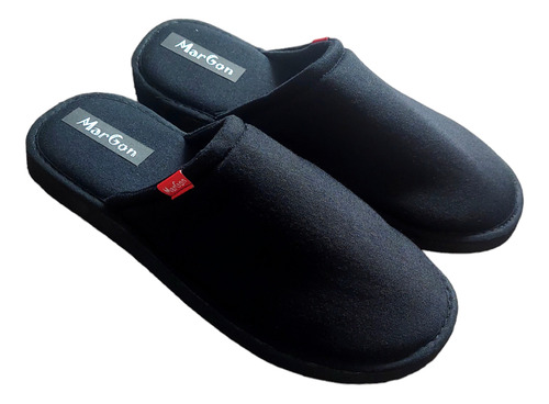 Pantuflas Margon Hombre Algodon Acolchadas