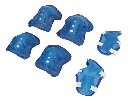 Rodilleras Y Coderas Blue Kids, Esponjas Suaves Para Patinaj