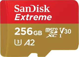 Memoria Micro Sd Sandisk Extreme 256gb A2 160mb/s Sdxc C10
