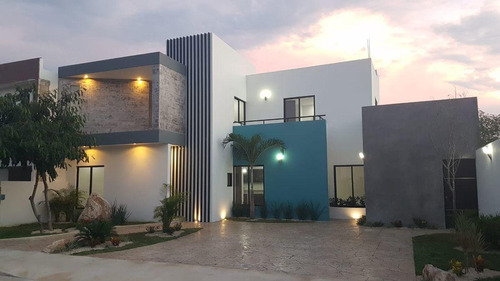 Casa En Venta Merida, Privada Praderas Del Mayab Mod. Bos A 6 Meses.