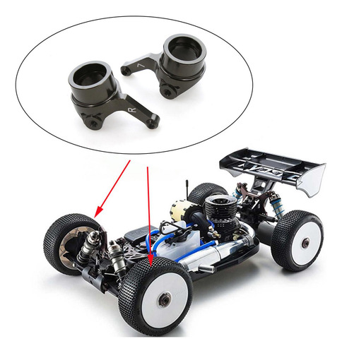 2x 1/10 Rc Trunk Steering Cups Reemplazo Para Kyosho Mp9 Rc