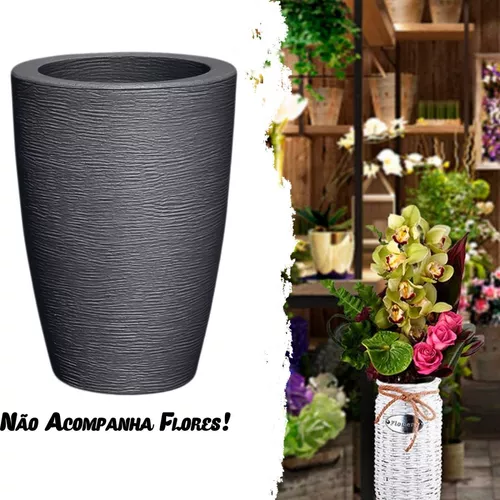 Vaso De Flor Grande Para Plantas Decorativo Jardim Cachepo