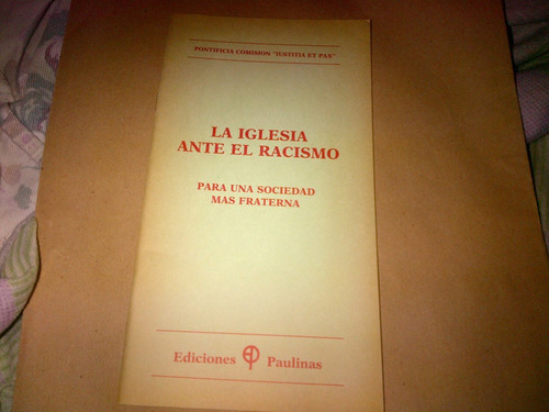 Pontificia Comision  La Iglesia Ante El Racismo (h)