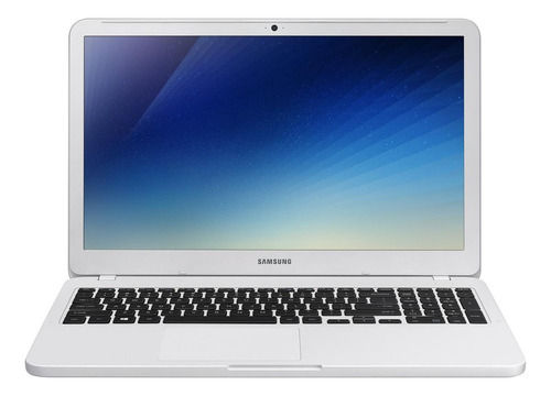 Notebook Samsung Essentials E30 branca 15.6", Intel Core i3 7020U  4GB de RAM 1TB HDD, Intel HD Graphics 620 1920x1080px Windows 10 Home