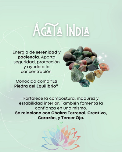 Anillo Protector Wicca Ajustable Ágata India Amuletos Suerte